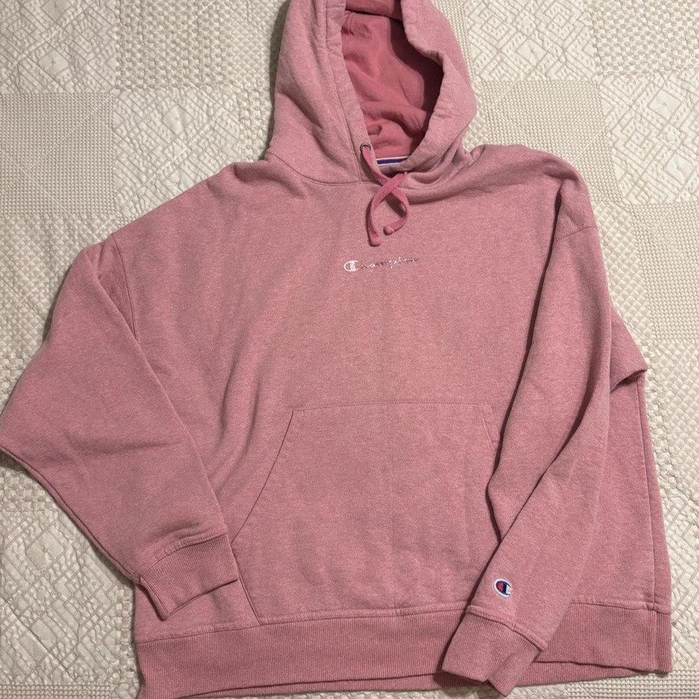 Champion Coquette Pink Hoodie